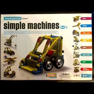8 sets in 1. Educational building toy. Similar to Lego technic. For kids 9 & up